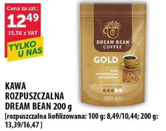 Eurocash KAWA ROZPUSZCZALNA DREAM BEAN 200 g oferta