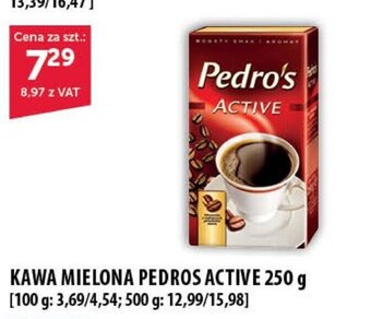 Eurocash KAWA MIELONA PEDROS ACTIVE 250 g oferta