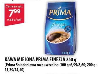 Eurocash KAWA MIELONA PRIMA FINEZJA 250 g oferta