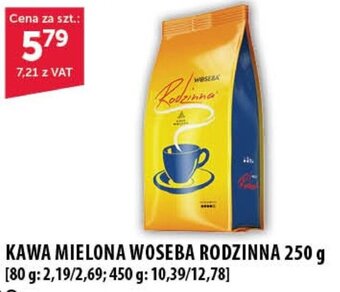 Eurocash KAWA MIELONA WOSEBA RODZINNA 250 g oferta