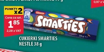 Eurocash CUKIERKI SMARTIES NESTLE 38 g oferta
