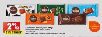Biedronka Czekolada Wawel, 90/100 g: oferta