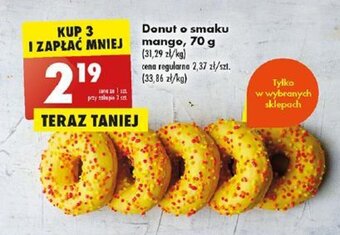Biedronka Donut o smaku mango, 70 g oferta