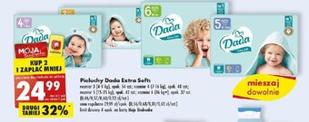 Biedronka Pieluchy Dada Extra Soft: oferta