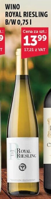 Eurocash WINO ROYAL RIESLING B/W 0,75 I oferta