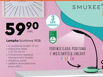 Biedronka Lampka biurkowa RGB oferta