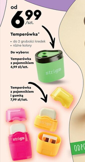 Biedronka Temperówka* oferta