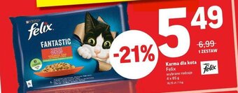 Intermarche Karma dla kota Felix 4x85g oferta