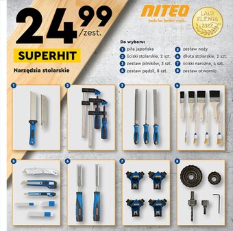 Biedronka Narzędzia stolarskie oferta