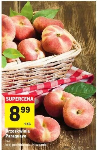 Intermarche Brzoskwinia Paraguayo 1kg oferta