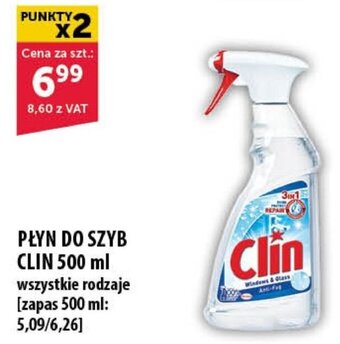 Eurocash PŁYN DO SZYB CLIN 500 ml oferta
