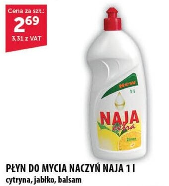 Eurocash PŁYN DO MYCIA NACZYŃ NAJA 1l oferta