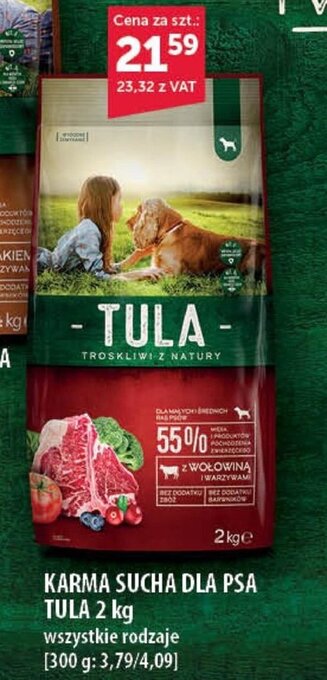 Eurocash KARMA SUCHA DLA PSA TULA 2 kg oferta