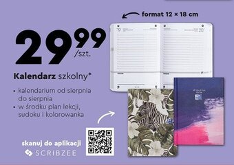 Biedronka Kalendarz szkolny oferta