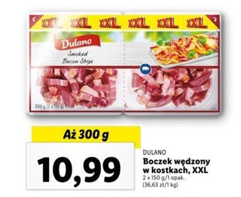 Lidl Boczek wędzony w kostkach, XXL 2 x 150 g oferta