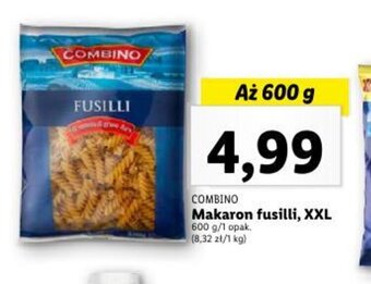 Lidl Makaron fusilli, XXL 600 g oferta