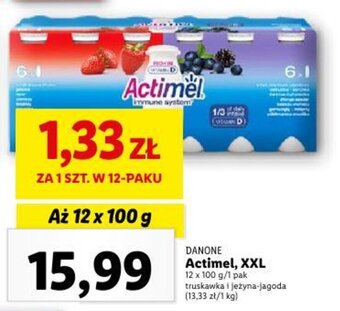 Lidl Actimel, XXL 12 x 100 g oferta
