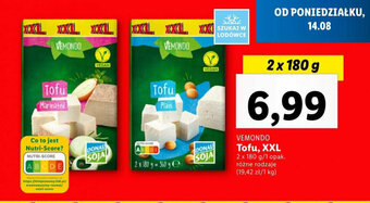 Lidl Tofu, XXL 2 x 180 g oferta