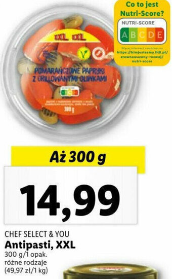 Lidl Antipasti, XXL 300 g oferta