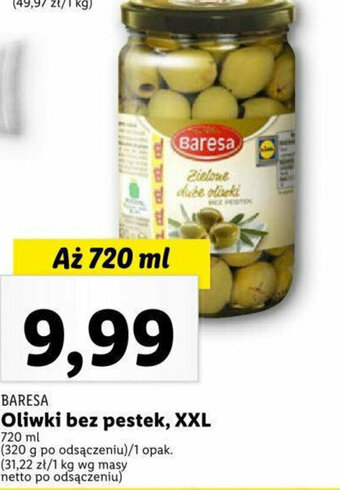 Lidl Oliwki bez pestek, XXL 720 ml oferta