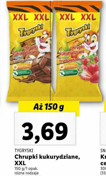 Lidl Chrupki kukurydziane, XXL 150 g oferta