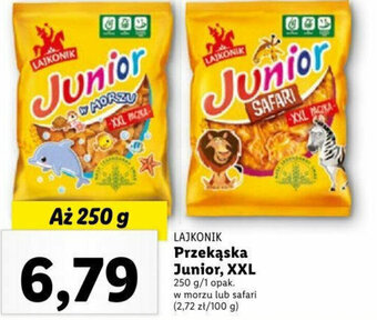 Lidl Przekąska Junior, XXL 250 g oferta