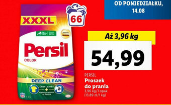 Lidl Proszek do prania 3,96 kg oferta