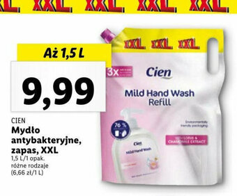 Lidl Mydło antybakteryjne, zapas, XXL 1,5 L oferta