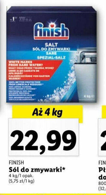Lidl Sól do zmywarki* 4 kg oferta