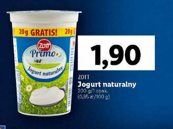 Lidl Jogurt naturalny 200 g oferta