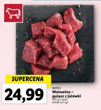 Lidl Wołowina - gulasz z jałówki 500 g oferta