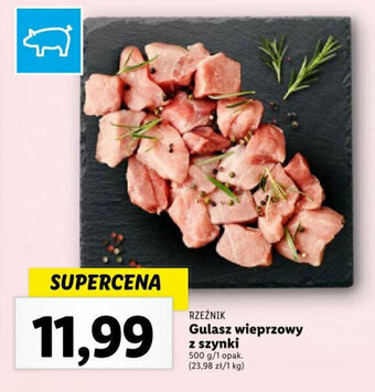 Lidl Gulasz wieprzowy z szynki 500 g oferta