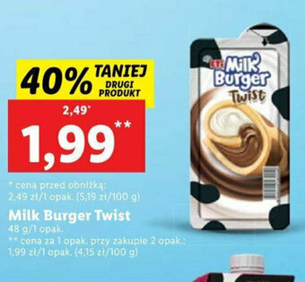 Lidl Milk Burger Twist 48 g oferta