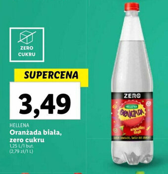 Lidl Oranżada biała, zero cukru 1,25 L oferta