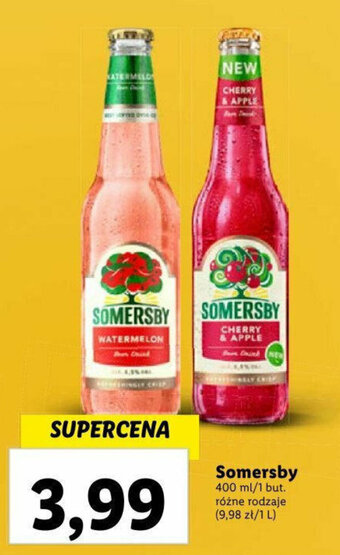 Lidl Somersby 400 ml oferta