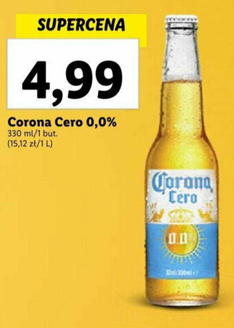Lidl Corona Cero 0,0% 330 ml oferta