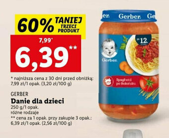 Lidl Danie dla dzieci 250 g oferta