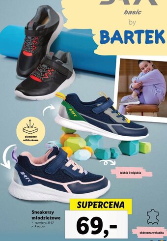 Lidl Sneakersy młodzieżowe oferta