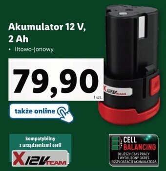 Lidl Akumulator 12 V, 2 Ah oferta