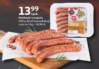 Auchan Kiełbaski cevapcici 400 g oferta