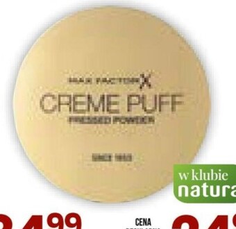 Drogerie Natura Puder max factor oferta