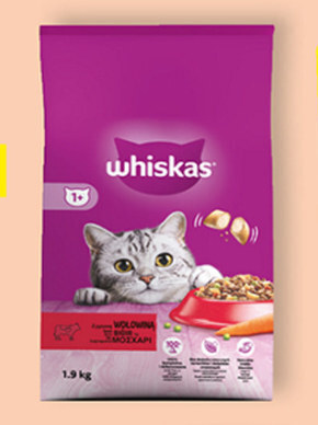 Biedronka Karma dla kota whiskas oferta
