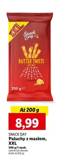 Lidl Paluszki serowe z masłem cheese twist oferta