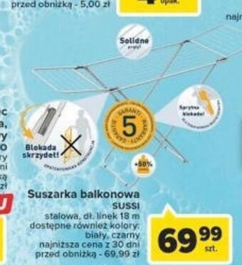Carrefour Sussi Suszarka balkonowa oferta