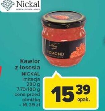 Carrefour Kawior z łososia 200 g oferta