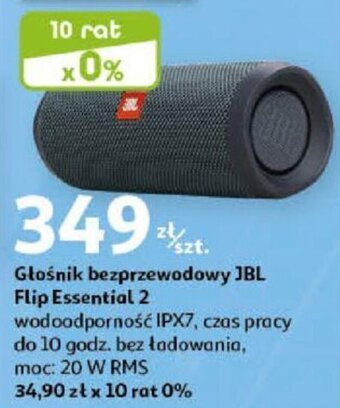 Auchan Głośnik bezprzewodowy JBL Flip Essential 2 oferta
