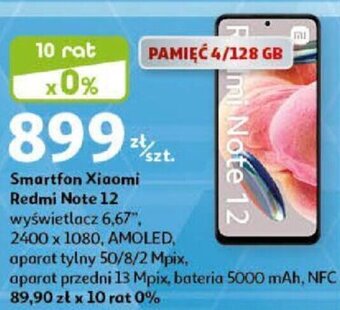 Auchan Smartfon Xiaomi Redmi Note 12 oferta