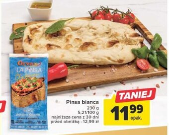 Carrefour Pinsa bianca 230 g oferta