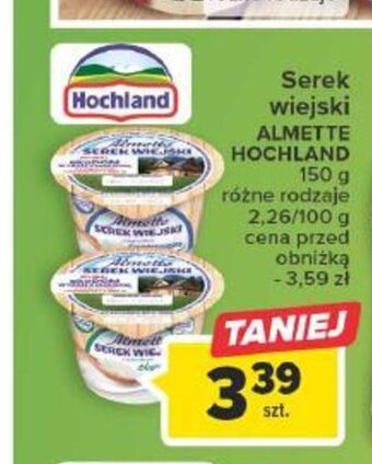 Carrefour Serek wiejski 150 g oferta