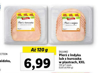 Lidl Pierś z indyka lub z kurczaka w plastrach, XXL 120 g oferta